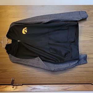 Iowa Hawkeye zip up hoodie